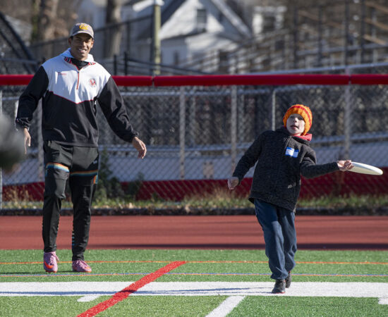 Clinic coach, and Callahan award winner, Dexter Clyburn