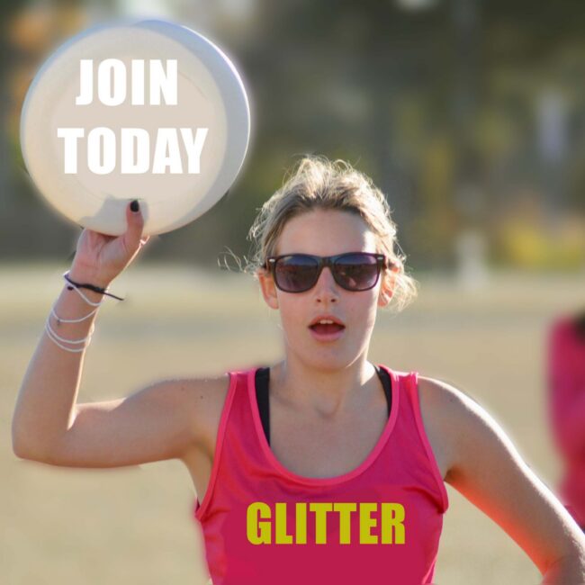 Helen Gallagher with Disc-BLURRED