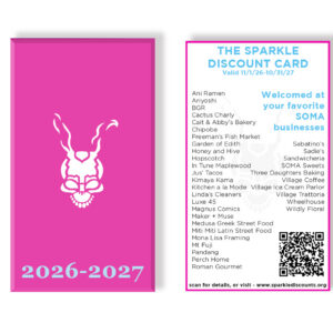 Sparkle Motion Discount Card 26-27